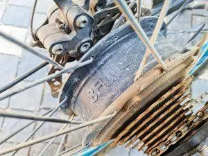 מנוע של אופניים חשמליים