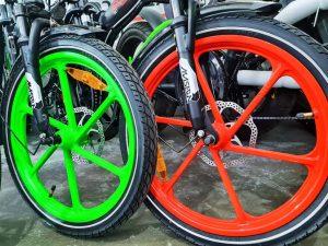 גלגלי מגנזיום של אופניים חשמליים